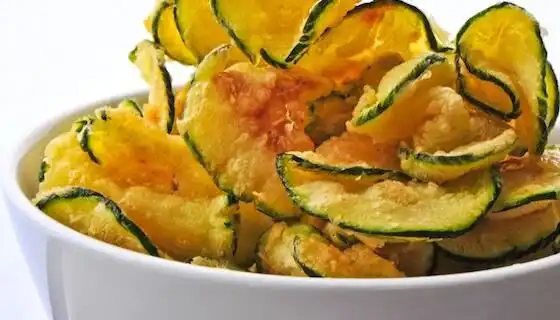 Dried Zucchini Chips